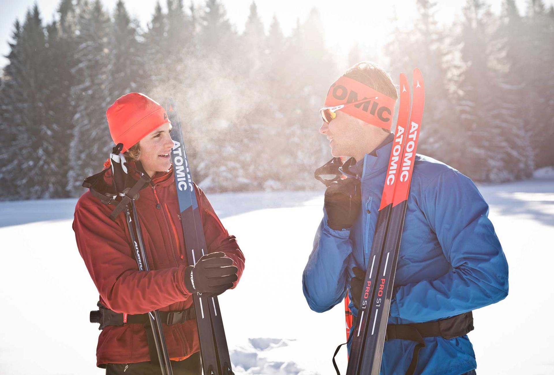 Private cross-country skiing course